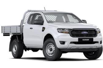 Silver 2022 Ford Ranger Super Cab Chassis Xl 2.0 (4X4)