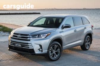 White 2017 Toyota Kluger Wagon Gx (4X4)