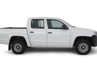White 2014 Volkswagen Amarok Dual Cab Utility Tdi340 (4X2)
