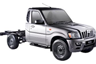 Red 2017 Mahindra PIK-UP Cab Chassis 4Wd