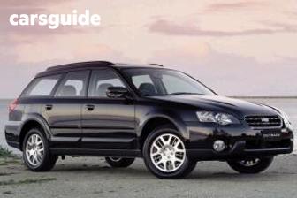 White 2003 Subaru Outback Wagon 2.5I Premium