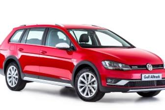 Black 2015 Volkswagen Golf Wagon Alltrack 132 Tsi
