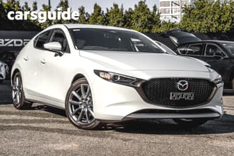 White 2026 Mazda Mazda3 Hatchback G20 Evolve
