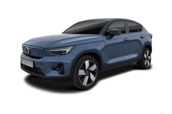 Blue 2023 Volvo C40 Wagon Recharge Twin Pure Electric