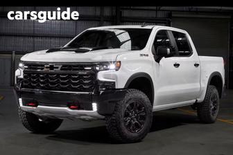 Black 2026 Chevrolet Silverado Crew Cab Pickup 1500 Zr2