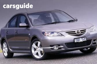 Grey 2004 Mazda 3 Sedan Sp23