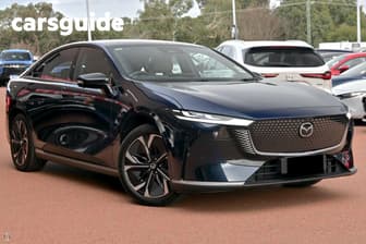 Blue 2026 Mazda 6E Sedan Atenza