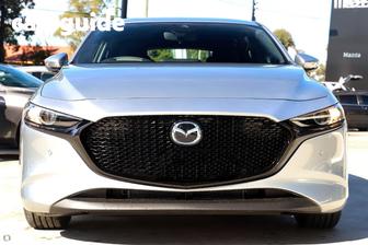 Silver 2021 Mazda 3 Hatchback G20 Pure