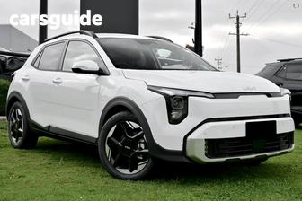White 2026 Kia Stonic Wagon Sport Mhev
