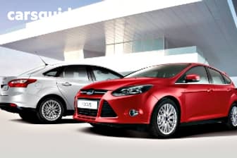 White 2014 Ford Focus Hatchback Sport