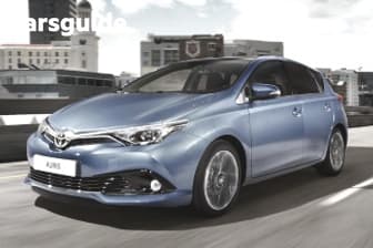 Green 2015 Toyota Corolla Hatchback Ascent Sport