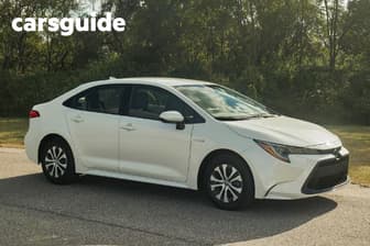 Blue 2020 Toyota Corolla Sedan Ascent Sport (Hybrid)