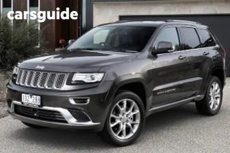 Grey 2015 Jeep Grand Cherokee Wagon Summit Platinum (4X4)