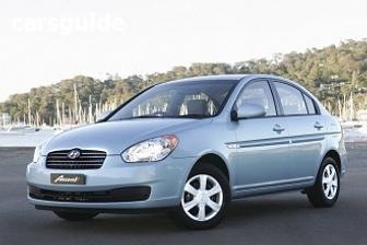 Blue 2007 Hyundai Accent Sedan 1.6