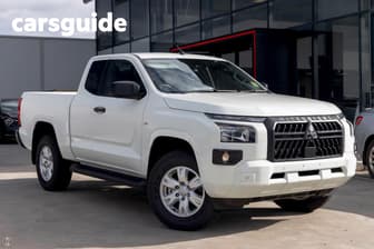 White 2026 Mitsubishi Triton Cab Chassis Glx (4X2)