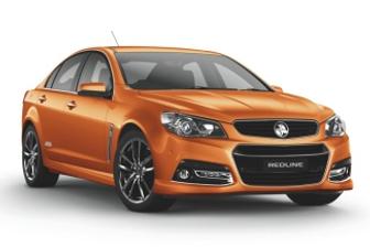 Blue 2015 Holden Commodore Sedan Ss-V Redline