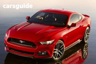 Red 2015 Ford Mustang Coupe Fastback Gt 5.0 V8