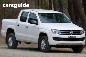 White 2015 Volkswagen Amarok Dual Cab Utility Tdi420 (4X2)