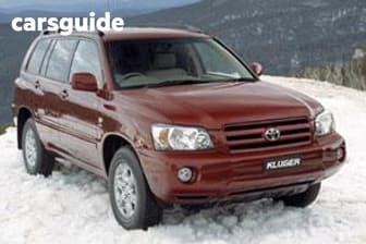 Black 2004 Toyota Kluger Wagon Cvx (4X4)