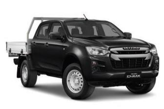 White 2021 Isuzu D-MAX Crew Cab Chassis Sx (4X2)
