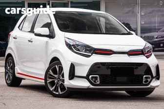White 2022 Kia Picanto Hatchback Gt-Line (Pe)