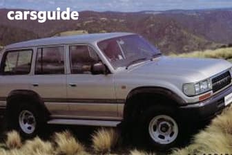 Red 1992 Toyota Landcruiser Wagon Gxl (4X4)