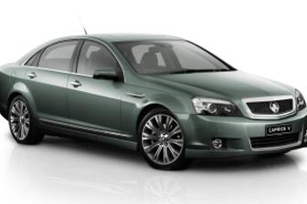 Red 2016 Holden Caprice Sedan V