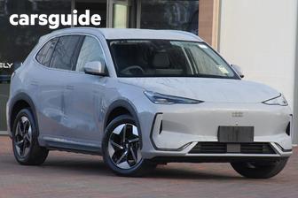 Silver 2026 Geely EX5 Wagon Complete Extended Range