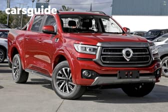Red 2026 GWM Cannon Dual Cab Utility Premium (4X4)