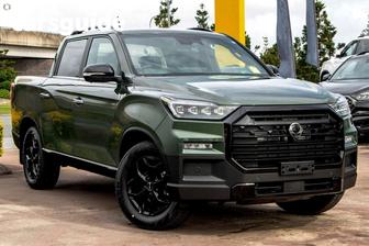 Green 2025 KGM Musso Ute Tray ADVANCE 4X4