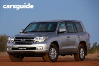 Silver 2009 Toyota Landcruiser Wagon Sahara (4X4)