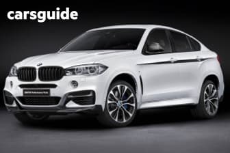 White 2015 BMW X6 Coupe Xdrive 30D