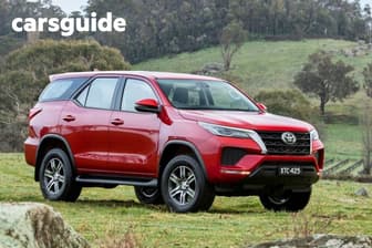 Grey 2023 Toyota Fortuner Wagon Crusade