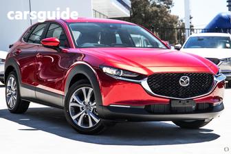 Red 2025 Mazda CX-30 Wagon G20 Evolve (Fwd)