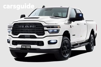 Black 2026 RAM 2500 Crew Cab Utility Laramie (4X4) With Rambox