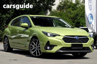 Yellow 2026 Subaru Impreza Hatchback 2.0S (Awd)
