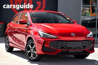 Red 2025 MG MG3 Hatchback Essence