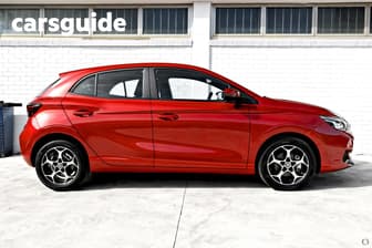 Red 2026 MG MG3 Hatchback Excite Hybrid+