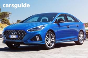 Black 2018 Hyundai Sonata Sedan Premium