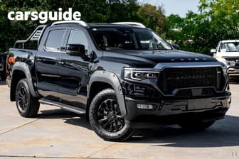 Black 2026 Foton Tunland Dual Cab Pick-up V9-S (4X4)