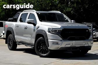 Silver 2025 Foton Tunland Dual Cab Pick-up V9-S (4X4)