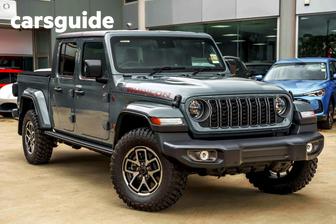 Grey 2025 Jeep Gladiator Dual Cab Utility Rubicon (4X4)