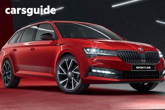 White 2025 Skoda Superb Wagon Sportline 206Tsi (4X4)