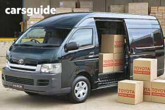 White 2007 Toyota HiAce Van Lwb