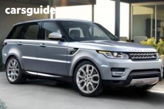 Black 2014 Land Rover Range Rover Sport Wagon 3.0 Tdv6 Se