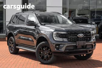 Grey 2026 Ford Everest Wagon Sport (Rwd)