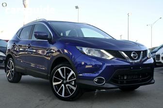 Blue 2017 Nissan Qashqai Wagon Ti (4X2)
