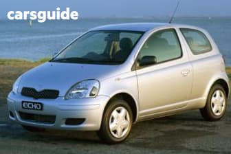 Blue 2004 Toyota Echo Hatchback
