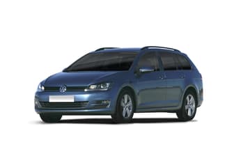 Grey 2016 Volkswagen Golf Wagon 110 Tdi Highline