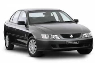 Blue 2002 Holden Commodore Sedan Executive